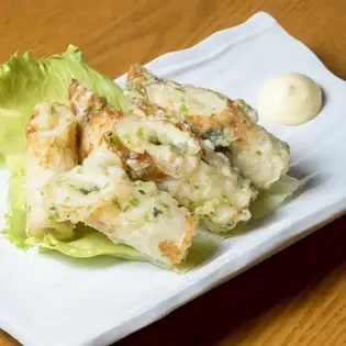 ちくわ明太磯辺揚げ