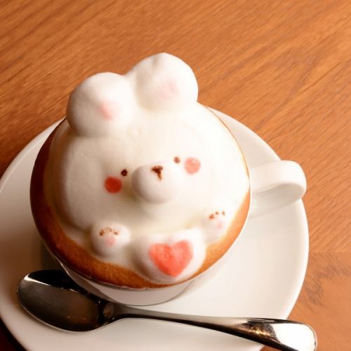 ★ 3D Latte >Add 500 yen (tax included) to various drink prices♪