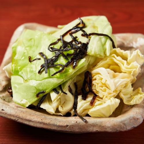 塩だれキャベツ