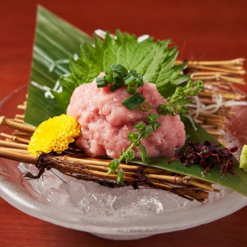 本マグロのネギトロ