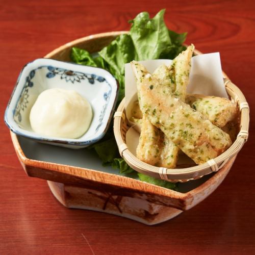 ちくわの磯辺揚げ