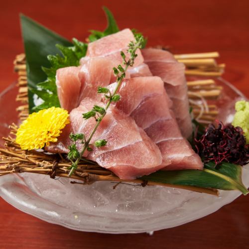本マグロの大トロ炙りたたき