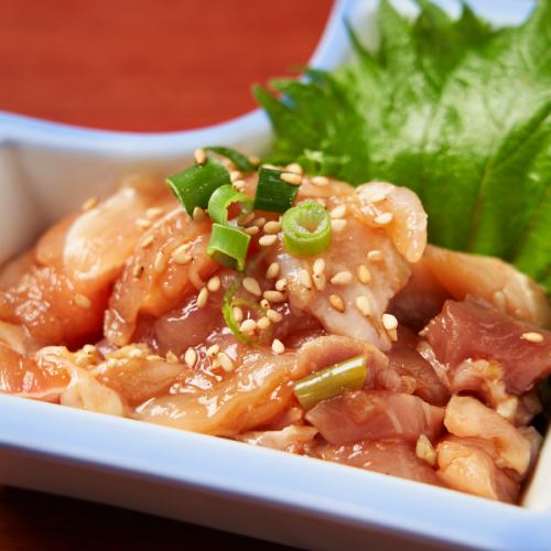 シャキシャキわさびの鶏わさ