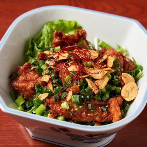 ねぎ塩にんにく唐揚げ