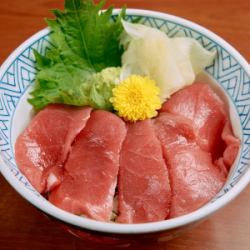蓝鳍金枪鱼瘦肉盖饭