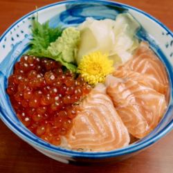 鲑鱼籽鲑鱼亲子丼