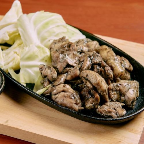 地鶏のもも焼き 柚子胡椒添え