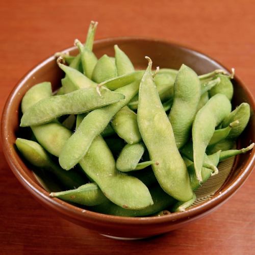 塩茹で国産枝豆