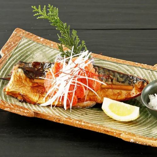 とろサバ明太子のせ