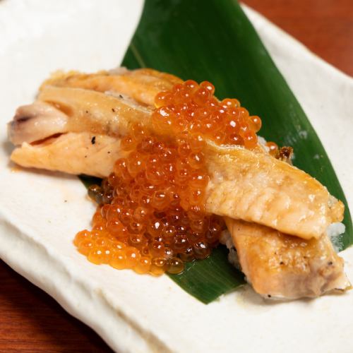 鮭ハラスいくらのせ