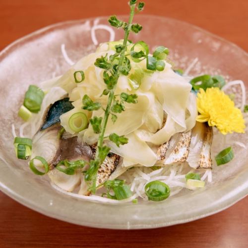 ガリ鯖ポン酢