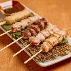 焼き鳥盛り合わせ【5本】