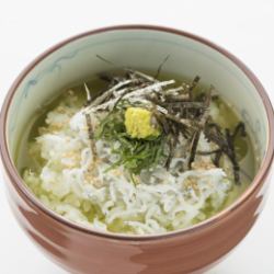 しらす茶漬け