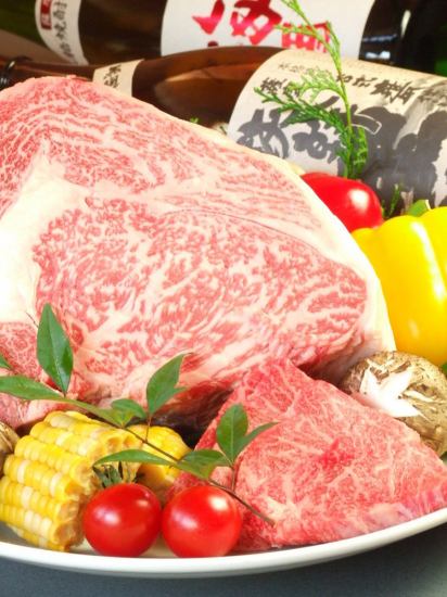 Quality & peace of mind of directly managed wholesale ★ Carefully selected Japanese black beef displayed at the store!