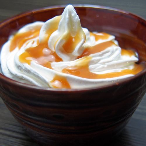 キャラメルカプチーノアイス