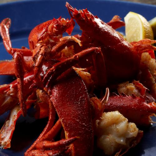 ライブロブスターのスパイス焼き　R（レギュラー）　Live Lobster （Spicy）