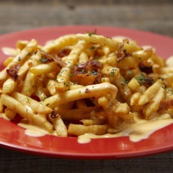 French fries with cheese sauce (7/8~)
