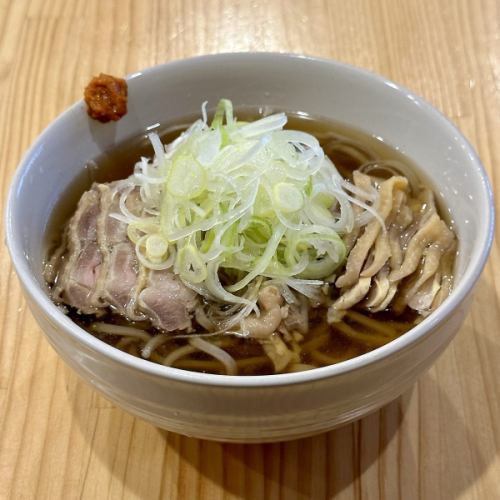 Meat soba (cold or hot)