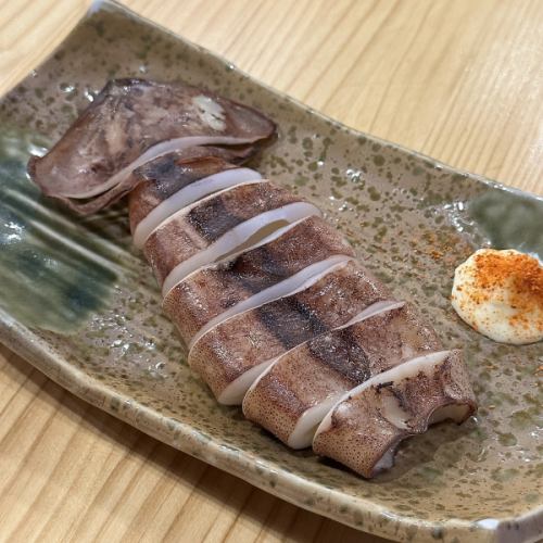 イカの漬け焼き