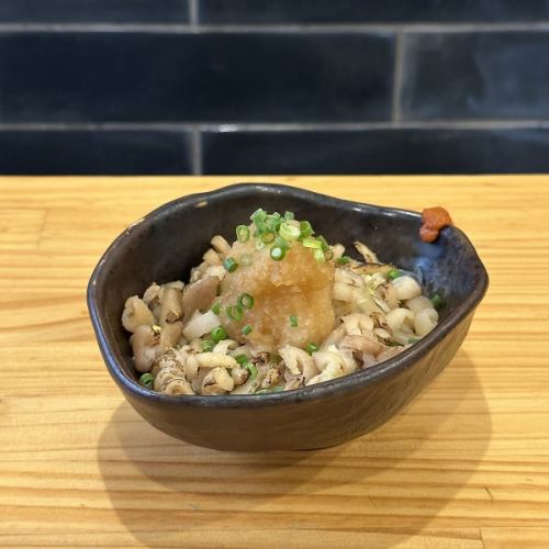 知覧どり　とり皮ポン酢