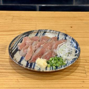低温調理のとろーりレバ刺し