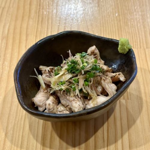 鶏せせりの炙りポン酢