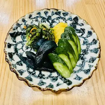 お新香盛り合わせ
