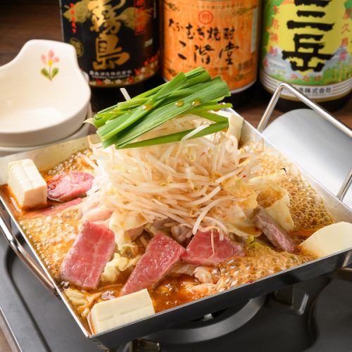 [Recommended for parties♪] Chiritori hotpot course (7 dishes in total + 2 hours of all-you-can-drink included)