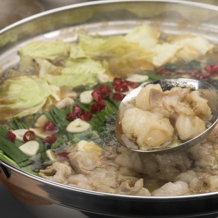 【B】飲み放題付きもつ鍋コース～飲み放題付4,950円（税込）