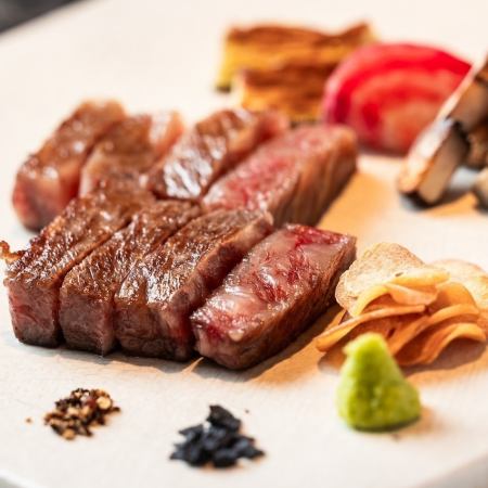 <鉄板焼き>『ランチコース』5,500円(税込) ※1名様より