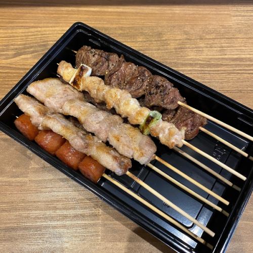 烤鸡肉串主厨发办 8 件套（盐）