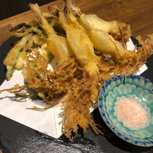 Otohime garlic tempura