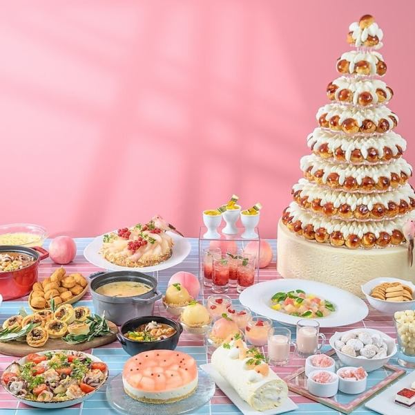 [July to August] Midsummer's Footsteps - A sweet buffet surrounded by the scent of peaches