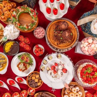 【11月~12月】<ランチ>クリスマス・スイーツビュッフェ~いちごが彩るクリスマス~