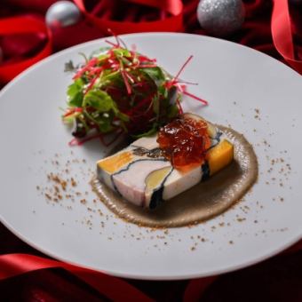 【Xmas2025】聖夜を彩るディナー17000円 (乾杯ドリンク付) 17,000円