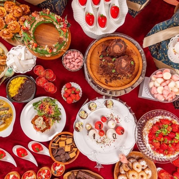 【11月～1月7日】<ディナー>クリスマス・スイーツビュッフェ～いちごが彩るクリスマス～