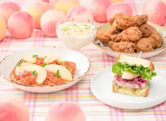 【7月8月】<ディナー>5種のワイン飲み放題付・～夏桃の贅沢スイーツブッフェ～ 8300円