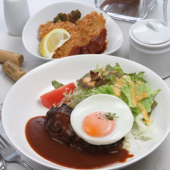 ◆ We are preparing a lunch where you can enjoy authentic Western food with a deep taste.