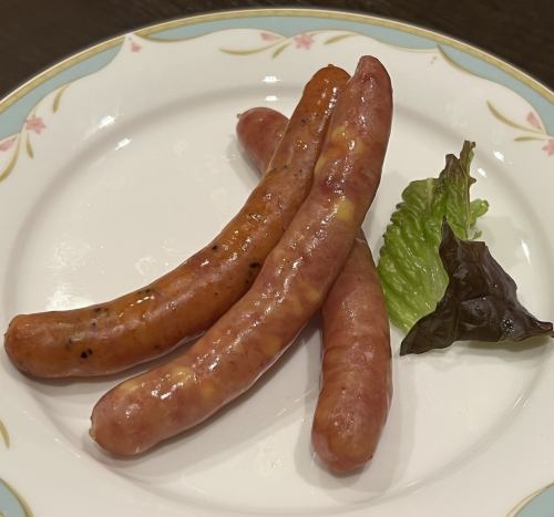 3 types of coarsely ground Iwate pork sausage