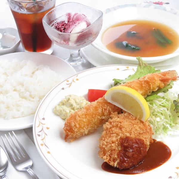 [Recommended for women!] Le Marchera B course with salad and dessert 1860 yen (tax included)