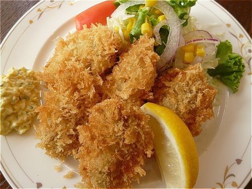 Fried oysters (5 pieces)