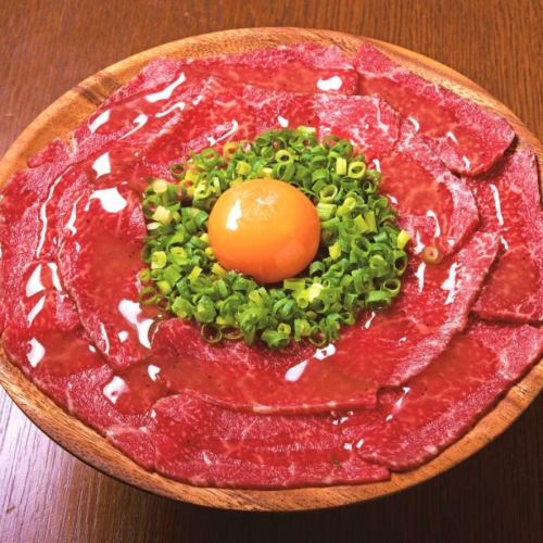 Menu realized through the collaboration of “Kyowa x Good Ton”! Grilled Wagyu Beef Carpaccio