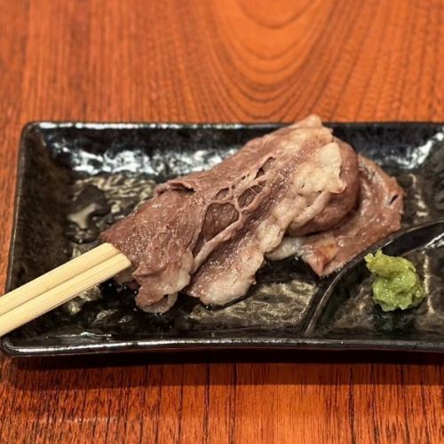 Matsuzaka beef chopstick wrapped steak