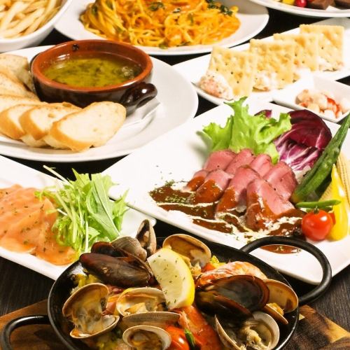 【150分钟饮酒附件】西班牙烹饪课程5000日元⇒4500日元