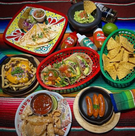 [Mexican course] Great value★All you can drink that Corona! Tequila and cocktails also available for ¥6000 (tax included) course