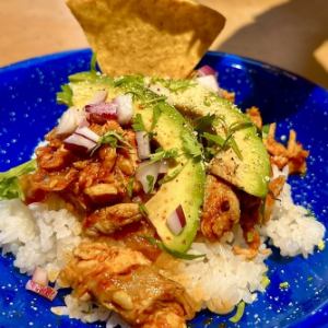 Mexican Chicken Over Rice