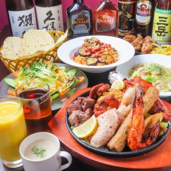 【生ビールあり！】お昼からでもOK！120分食べ飲み放題コース♪2名様～4600円→4000円！