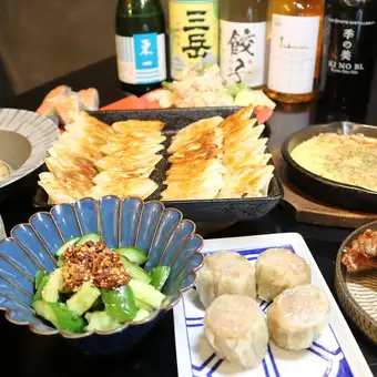 【ゆったり３時間飲み放題付】人気定番料理コース！