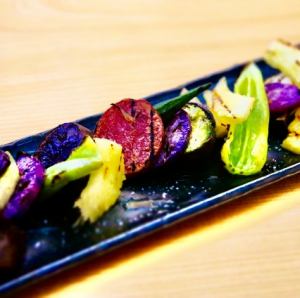 Grilled Kamakura vegetables