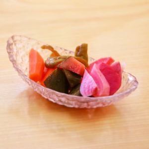 Kamakura vegetables and beet pickles